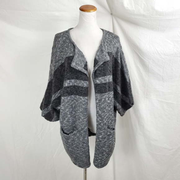 James Perse Sweaters - James Perse Size 3 L Cardigan Sweater Gray Roomy